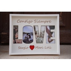 Portafotos LOVE