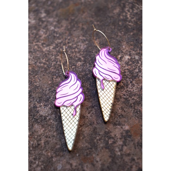 Pendiente Cono Helado
