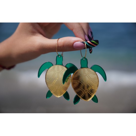 Pendiente Tortugas