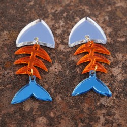 Pendiente Raspa de Pez