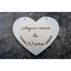 Cartel aqui viene la novia