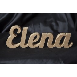 Nombre madera personalizado