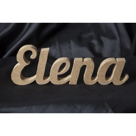 Nombre madera personalizado