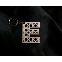 Llavero Inicial ratán