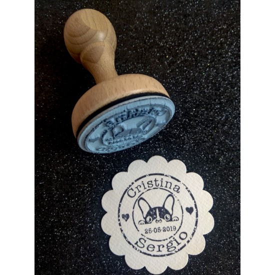 Sello Vintage Perruno 4,5 cm diámetro