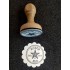 Sello estrella deportiva 4,5 cm de diámetro