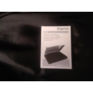 Caja Tinta negra para sellos de caucho