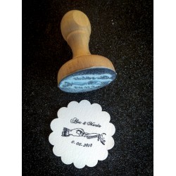 Sello Boda alianzas manos