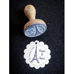 Sello Boda torre eiffel paris